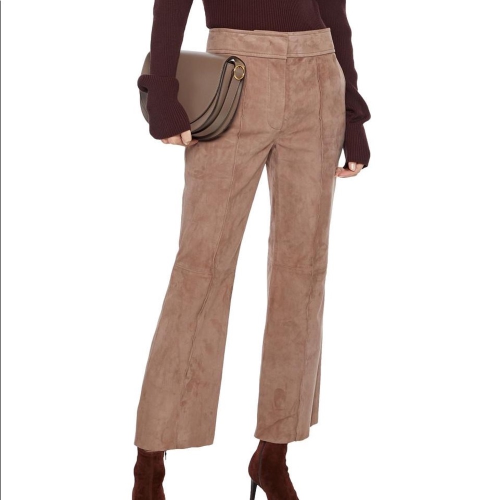 NWT Joseph Suede Beige Pants
